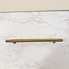 Amerdeco 10 Pack 192mm 7.5in Champagne Bronze Knurled Cabinet Handles