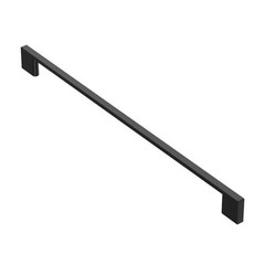 Alzassbg 5 Pack Matt Black Cabinet Pulls, 12-1/2 Inch(320mm) Hole Centers Rectan