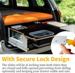Heavy Duty Locking Drawer Slides Full Extension Runners with Lock 12 14 16 18 20
