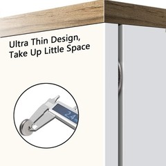 Invisible Stainless Steel Magnetic Door Catches – 4 Pack for Cabinets & Closets