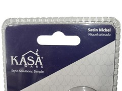 KasaWare 1-3/16 In. Dia. Satin Nickel Cabinet Knob 4-Pack K997SN-4 Hardware