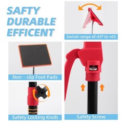 2PK Steel Cabinet Jacks for Installing Cabinets,Adjustable 3rd Hand Quick Sup…