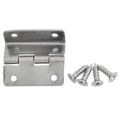 10pcs Tri-fold Hinge Nickel Plated Silver Wooden Box Hinge HIGH QUALITY