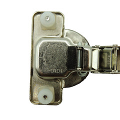 (2) Blum 74.155 Cabinet Hinge Self Close Quick Release W/ Mounting Base 173L810