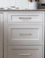 CABDM 10 Pack Polished Chrome Cabinet Pulls,5 Inch(128mm) Hole Centers Open Box