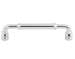 (5) Top Knobs TK884PC Brixton Pull Polished Chrome 5-1/16″ C to C 5-5/8″