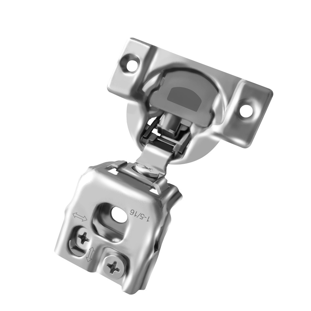 30 Pieces 1-5/16″ Overlay Soft Closing Face Frame Cabinet Door Hinges with Screw