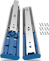 Heavy Duty 20″ Soft Close Drawer Slides – 100Lb Load, Quiet & Rustproof Rails