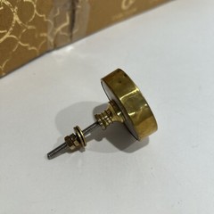 drawer pulls set of 8 marble Stones And Golden Metal