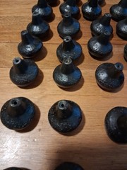 34 Pc Vtg Cast Iron Rustic Cabinet Knobs Handle Farm Decor 4 Pounds