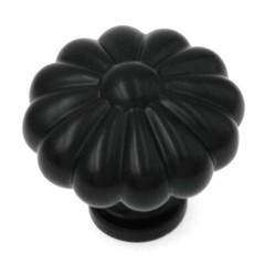 Ultra Designer’s Edge Dark Oil-Rubbed Bronze Round Flower 1 3/8″ Knob 59892