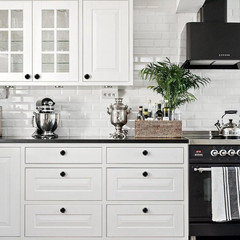 New 20 Pack Matte Black Kitchen Cabinet Knobs Round Drawer Pulls Stainless Steel