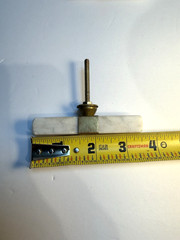 Set of 11 Marble Drawer Pulls – 8 Round and 3 Square