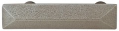 8″ CC Door Drawer Cabinet Pull Handle Industrial Farm Iron Pewter Rustic