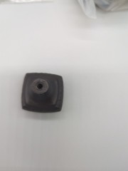 10 Pack Warwick Rustic Bronze 1 1/8″ Hammered Square Cabinet Knob Pull DH1019BZ