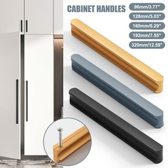 Furniture Kitchen Cabinet Door Handles Drawer Pull Knobs Aluminum Knob 12mm 1/2″