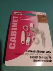 Defender Security 1in Thick Drawer and Cabinet Lock (U9950)