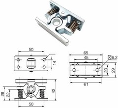 Double Roller Catch, Heavy Duty Spring Loaded LatchPcs Zinc Alloy Latch Pin P…