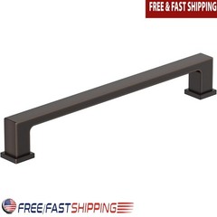 Oil Rubbed Bronze Cabinet Pulls 10 Pack Durable Zinc Hardware Drawers & Cabinets
