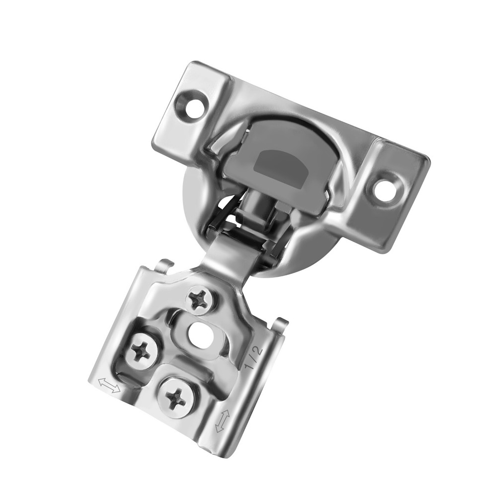 1/2 Overlay Restricted Angle to 90 Deg Soft Close Face Frame Cabinet Hinges (10)