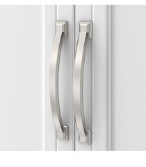 Asidrama 10 Pack 4 Inch(102mm) Brushed Satin Nickel Kitchen Cabinet Handles,