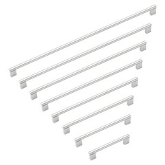 96-320mm Kitchen Cabinet Pulls Stainless Steel Cupboard Drawer Boss Bar Handles