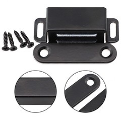 Magnetic Door Stopper With Black Finish Long Lasting Durability