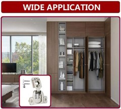 1/2″ Overlay Face Frame Soft Close Kitchen Cabinet Self Closing Concealed Hinges