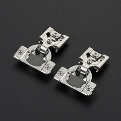 Soft Close Kitchen Cabinet Hinges, 3/8 Inch Overlay, 15 Pairs Stainless Steel