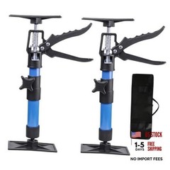 2 Pack Cabinet Jacks, 12″ to 23.7″ Adjustable Hand Support | 3rd Telescopic