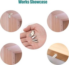 104 Pcs Shelf Pegs Kit, Upgraded Shelf Pins 4 Styles, 5Mm & 1/4Inch Nickel Shelf