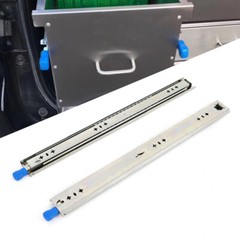 18″-40″ Heavy Duty Drawer Slides with Lock – Full Extension Ball Bearing 1 Pair