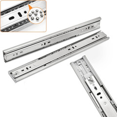 1/5/10 Pairs 12″-24″ Soft Close Drawer Slides Ball Bearing Full Extension Value