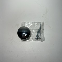 Amerock 1.25 in. Dia. Allison Value Cabinet Knob; Bright Chrome Per Pc