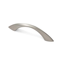 5 PCS Arch Twisted Zinc Alloy Cabinet Cupboard Drawer Pull Silver 105mm 4.13″
