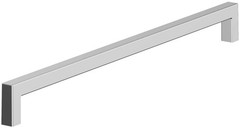 Amerock BP54046 Monument 18″ Center to Center Handle Appliance – Chrome