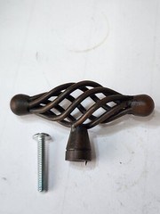 Lot of 18 – Amerock Vintage Antique Rust Cabinet Door Knob BP19321-ART (GB1)