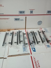 QTY 10 FRANKLIN BAR ROUND SIMPLE BAR 5-1/16 IN. CABINET PULLS OPEN BOX FST SHIP