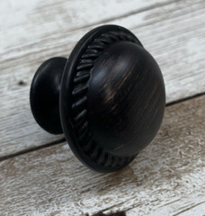 5 GlideRite 1-1/8″ Dia Round Rope Cabinet Knob Oil Rubbed Bronze 81784-ORB-1