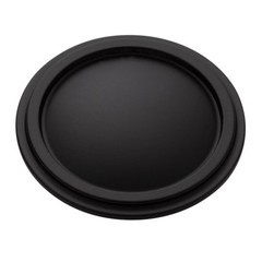 Sumner Street Home Hardware 10pk Kent Knurled 4″ Matte Black Pulls: Zinc