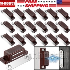 Magnetic Cabinet Door Latch Closures Kitchen Cabinet Wardrobe Cupboard Catch Lot