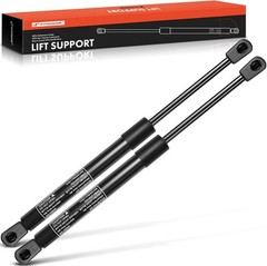 A-Premium Hood Lift Supports Shock Struts Replacement for Dodge Ram Black