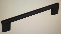 Lot of 5 Amerock Versa 192mm CTC Matte Black Cabinet Pulls, BP55531FB