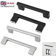 96-320mm Kitchen Cabinet Pulls Stainless Steel Cupboard Drawer Boss Bar Handles