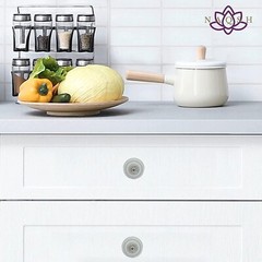 NAQSH Ceramic Cabinet Knobs – Set of 20 Handpainted Multipurpose Cupboard Door