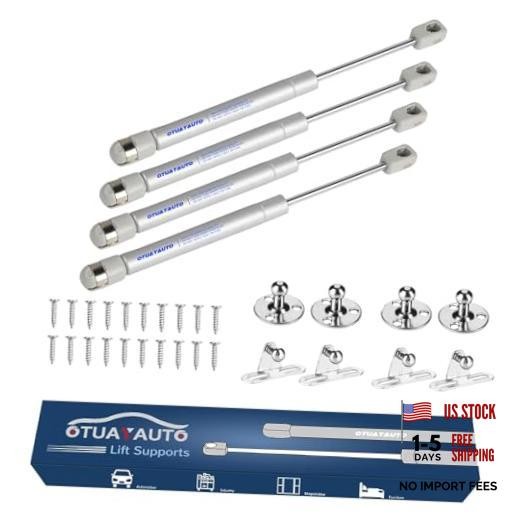 10″ Gas Strut – 100N/22.5Lb Universal Lift Support with Mounting Brackets