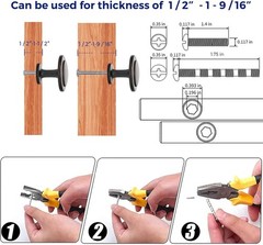 Stylish 30-Pack Round Oil-Rubbed Bronze Drawer and Cabinet Pulls – Easy Install