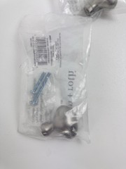 Lot of 6 Satin Nickel Egg Drop Cabinet Door Knob 0.91″ Z671L-35-BNI NEW
