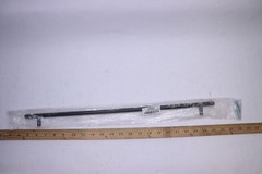 CKP Bar Pull Steel Black Powder Coated 1/2″ x 1-3/8″ x 17-5/8″ CC 3489-17-5/8