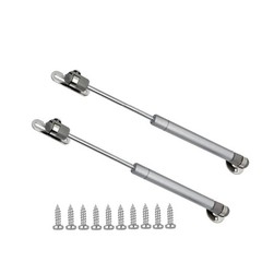 QLXHBOT Gas Struts 120N/26.4lb 10 inch, Springs, Strut, Lift Silver